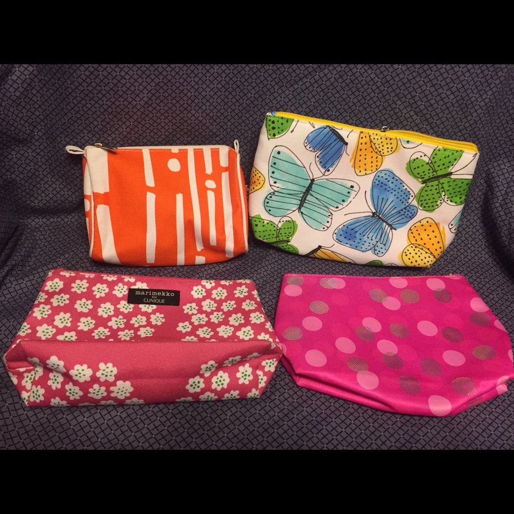 Clinique Makeup Bag Bundle Of Four
